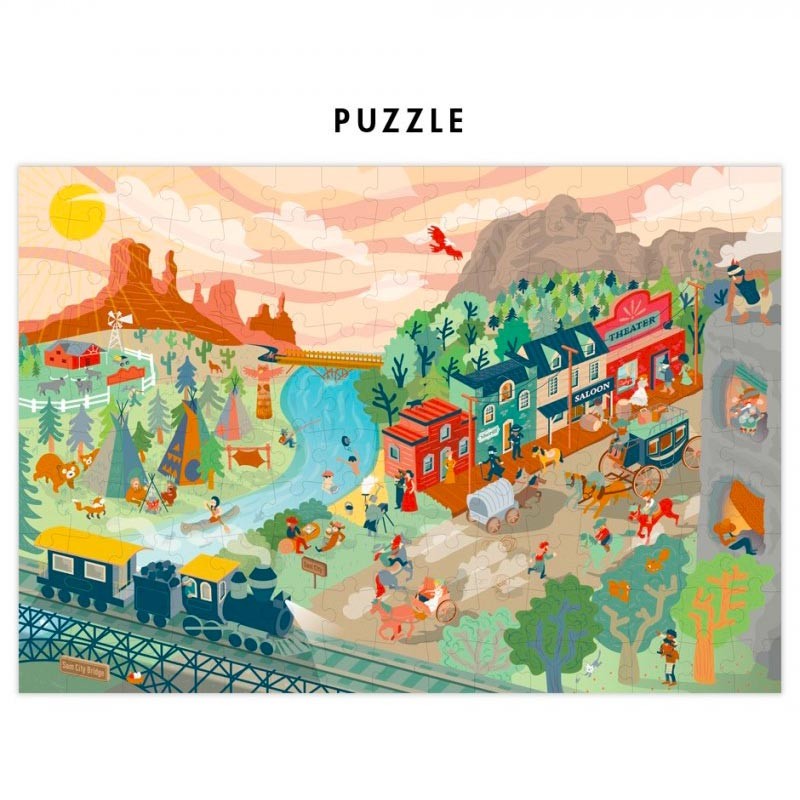 Mon Puzzle Retour au Far West 150 pièces – Image 2