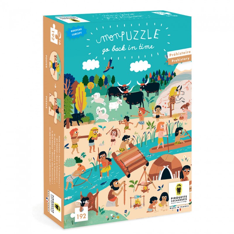 Mon Puzzle Retour à la Préhistoire 192 pièces