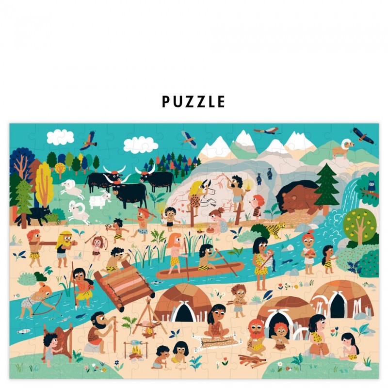 Mon Puzzle Retour à la Préhistoire 192 pièces – Image 2