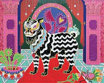 Puzzle 1000 pièces Black lion / Pomegranate – Image 2