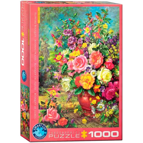 Puzzle 1000 pièces Bouquet de fleurs