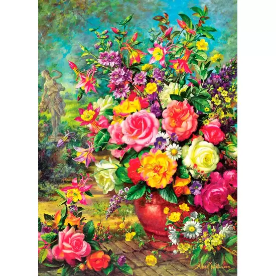 Puzzle 1000 pièces Bouquet de fleurs – Image 2