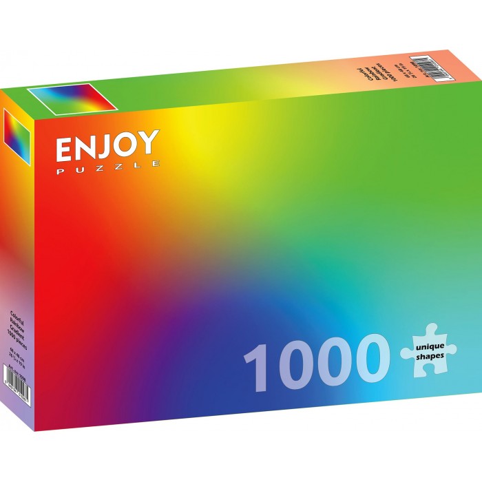 Puzzle 1000 pièces Colorful Rainbow gradient / Enjoy Puzzle