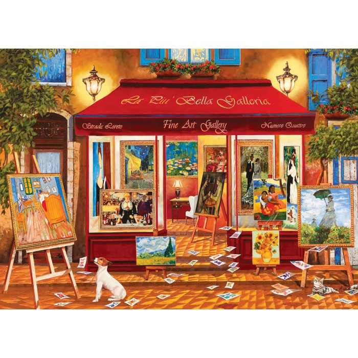 Puzzle 1000 pièces Galerie des Beaux-Arts