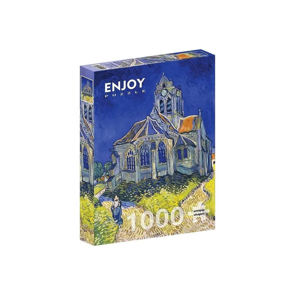 Puzzle 1000 pièces L'église d'Auvers sur Oise / Enjoy Puzzle