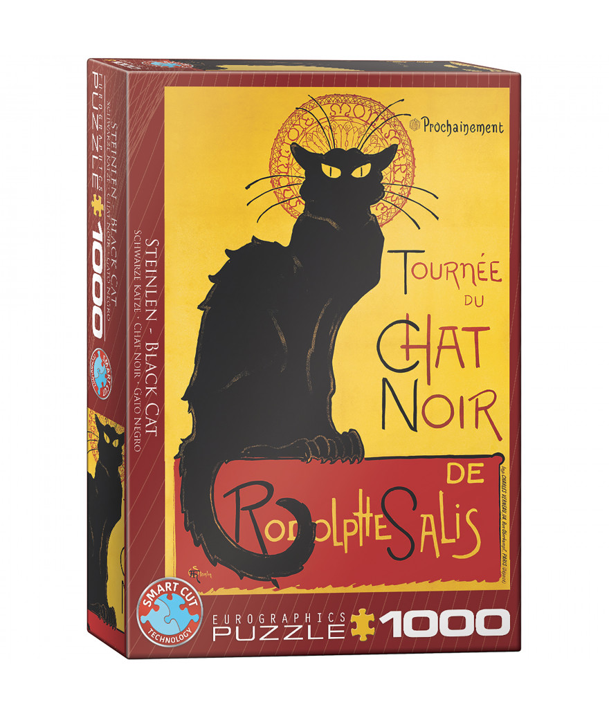 Puzzle 1000 pièces Le Chat Noir