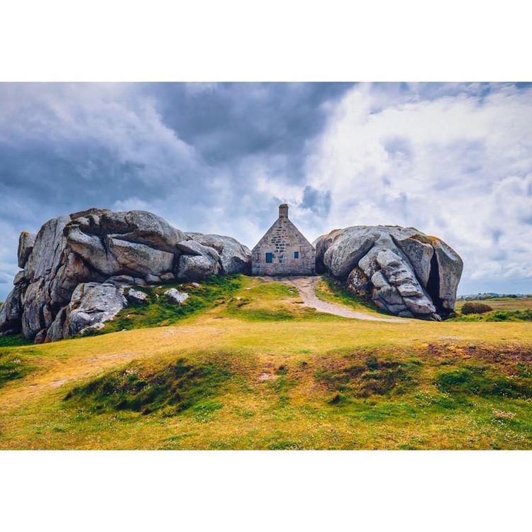 Puzzle 1000 pièces Maison entre les rochers, Bretagne – Image 2