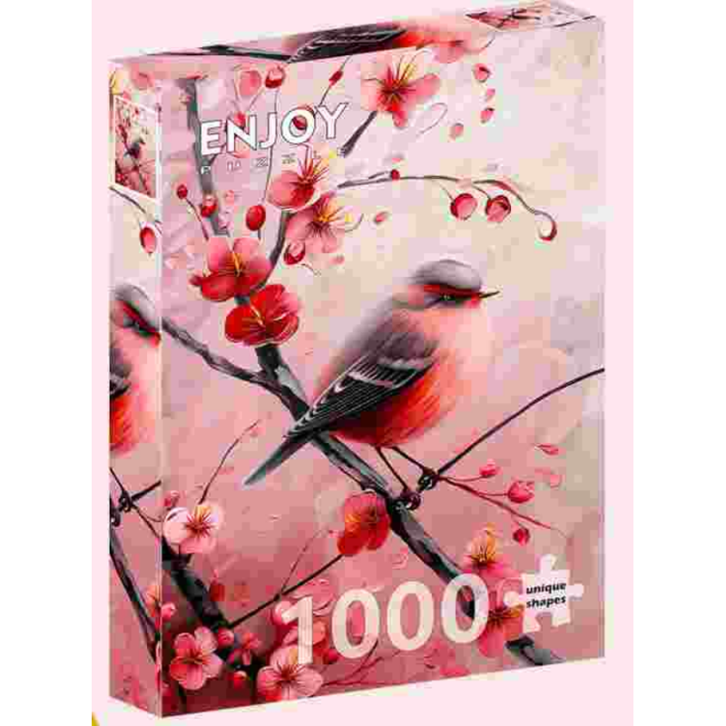Puzzle 1000 pièces Rouge gorge