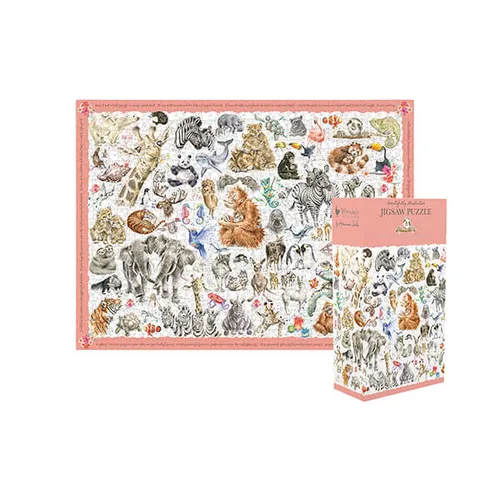 Puzzle 1000 pièces The zoology collection