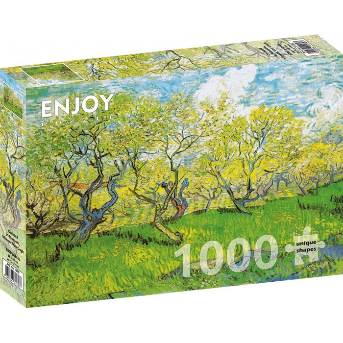 Puzzle 1000 pièces Verger fleurissant Van Gogh