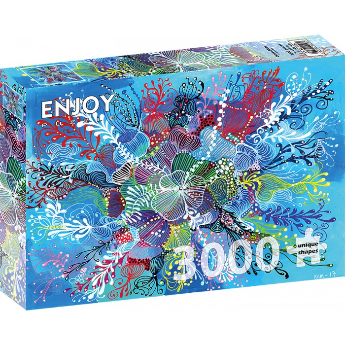 Puzzle 3000 pièces Ocean blues / Enjoy Puzzle