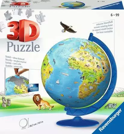 Puzzle 3D Globe terrestre 180 pièces