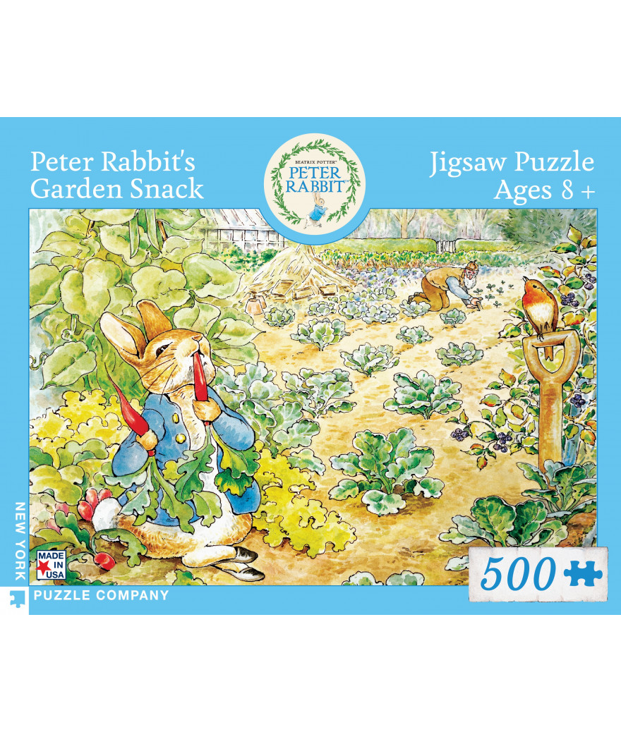 Puzzle 500 pièces Beatrix Potter Garden snack