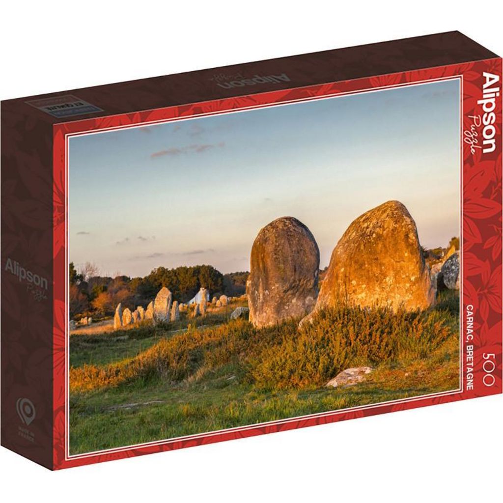 Puzzle 500 pièces Carnac, Bretagne