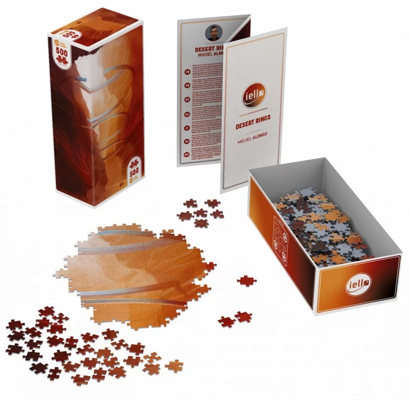 Puzzle 500 pièces Iello Universe Desert rings
