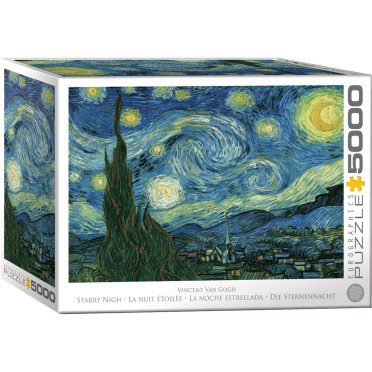 Puzzle 5000 pièces La Nuit étoilée Van Gogh