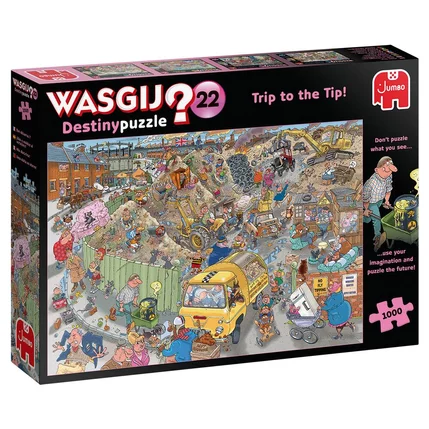 Wasgij? Destiny puzzle Voyage à la décharge 1000 pièces