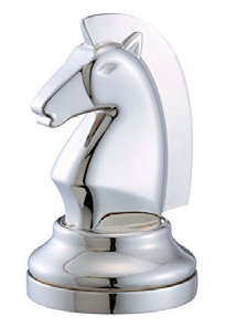 Huzzle Cast Chess Knight casse tête métal
