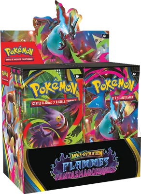 Booster Pokemon ME02 Flammes fantasmagoriques