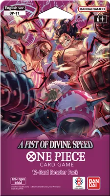 One Piece Booster OP11 version anglaise