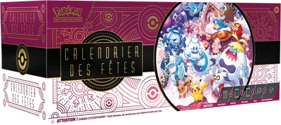 Pokemon Calendrier des fêtes 2025