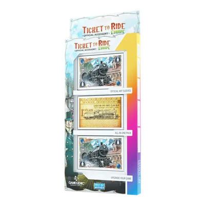 Pack sleeves Les aventuriers du rail Europe