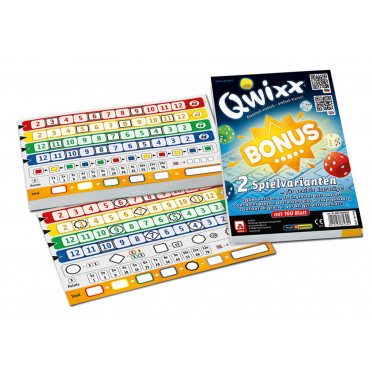 Qwixx Bonus bloc de score